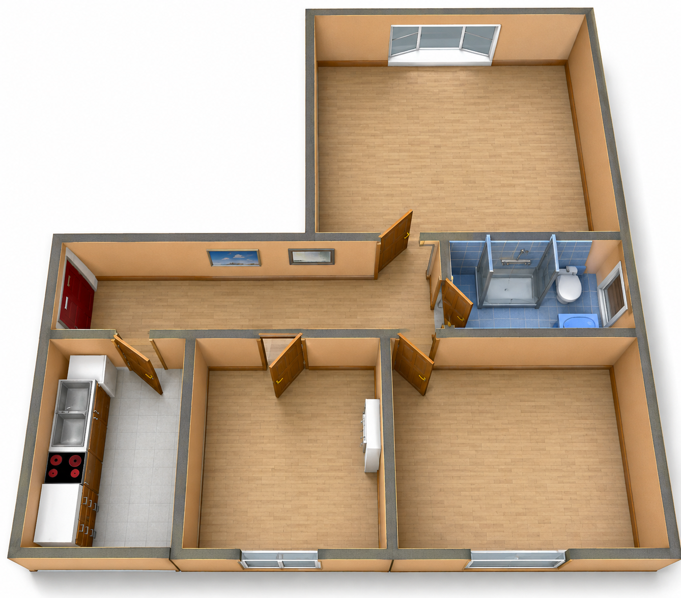 Eigentumswohnung 63 qm – Ansicht 2